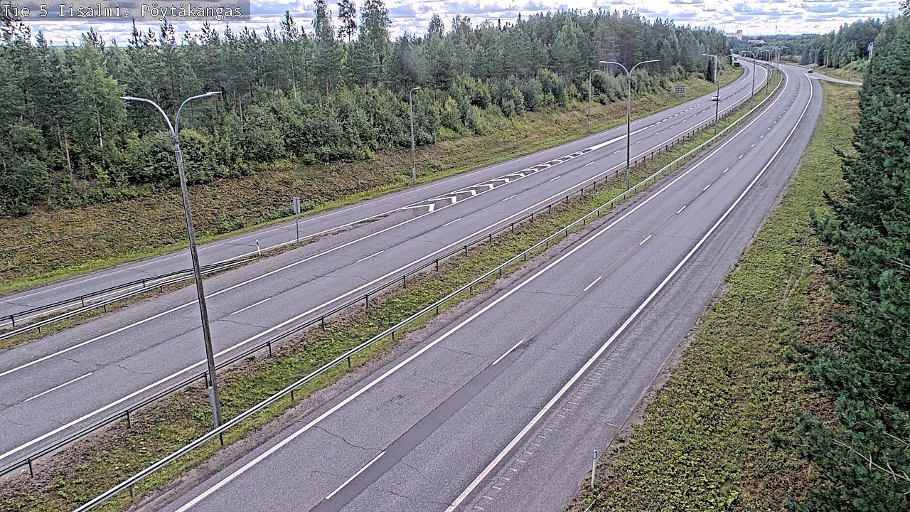 Kelikamerat Kuva Tie 5 Iisalmi, Pöytäkangas, Iisalmi, Pohjois-Savo