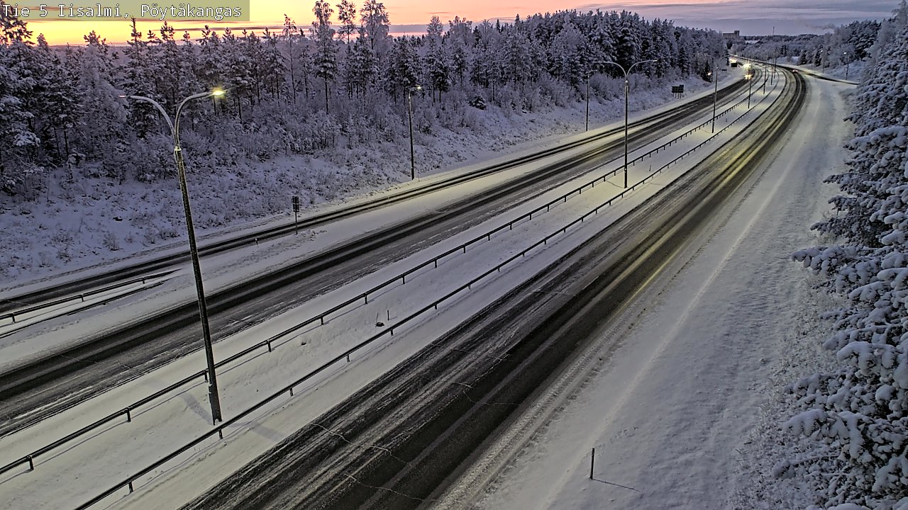 Kelikamerat Kuva Tie 5 Iisalmi, Pöytäkangas, Iisalmi, Pohjois-Savo