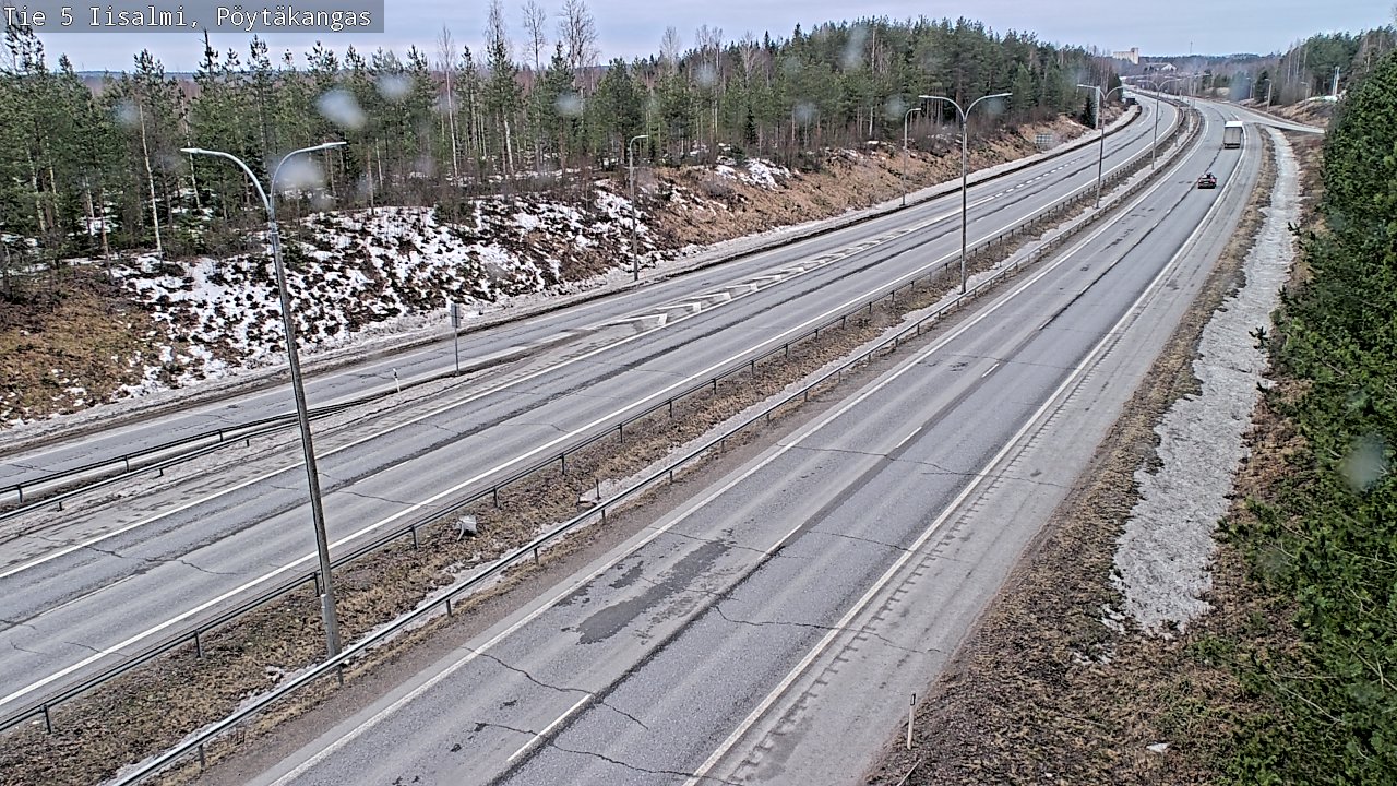 Kelikamerat Kuva Tie 5 Iisalmi, Pöytäkangas, Iisalmi, Pohjois-Savo