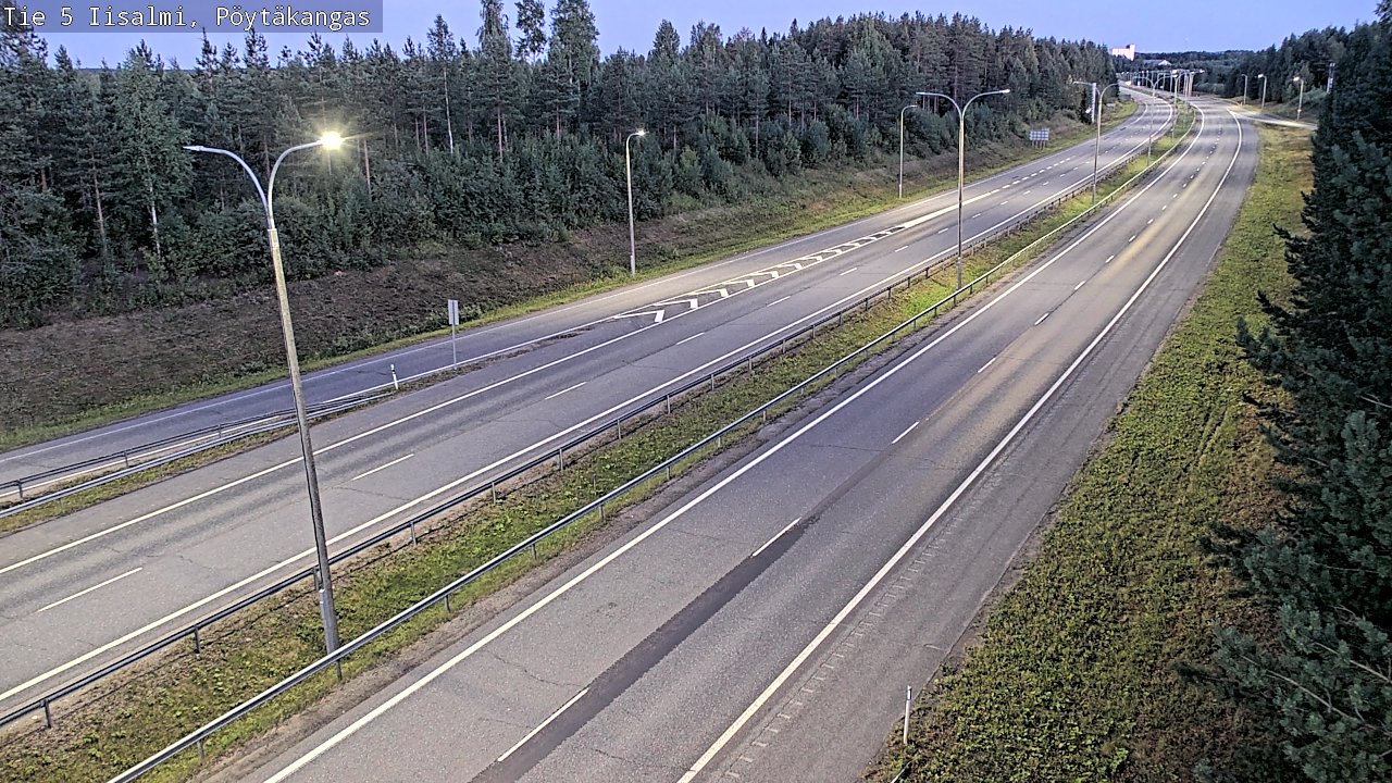 Kelikamerat Kuva Tie 5 Iisalmi, Pöytäkangas, Iisalmi, Pohjois-Savo