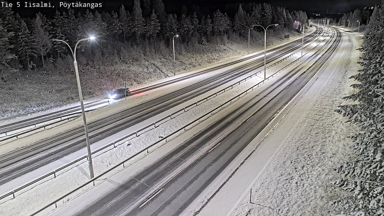 Kelikamerat Kuva Tie 5 Iisalmi, Pöytäkangas, Iisalmi, Pohjois-Savo