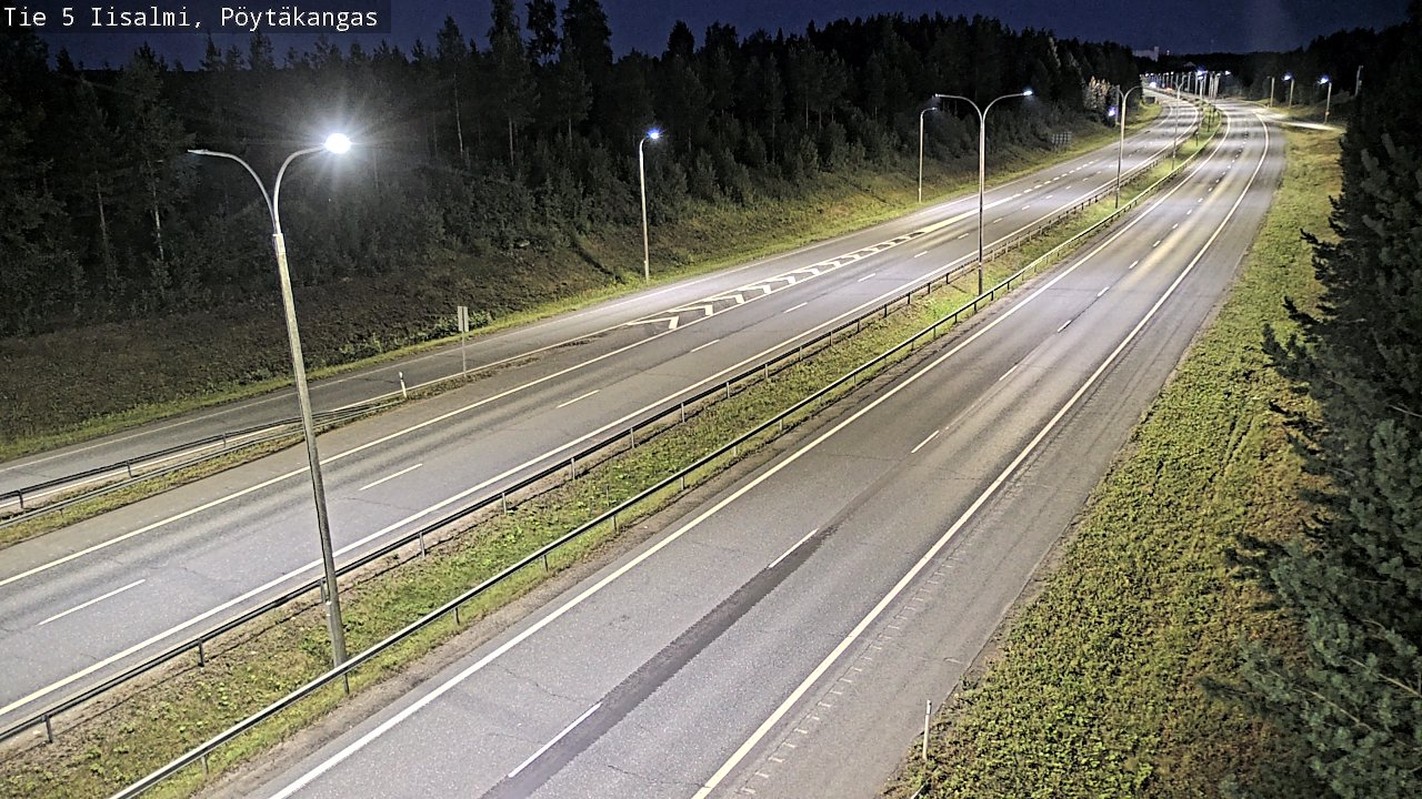 Kelikamerat Kuva Tie 5 Iisalmi, Pöytäkangas, Iisalmi, Pohjois-Savo