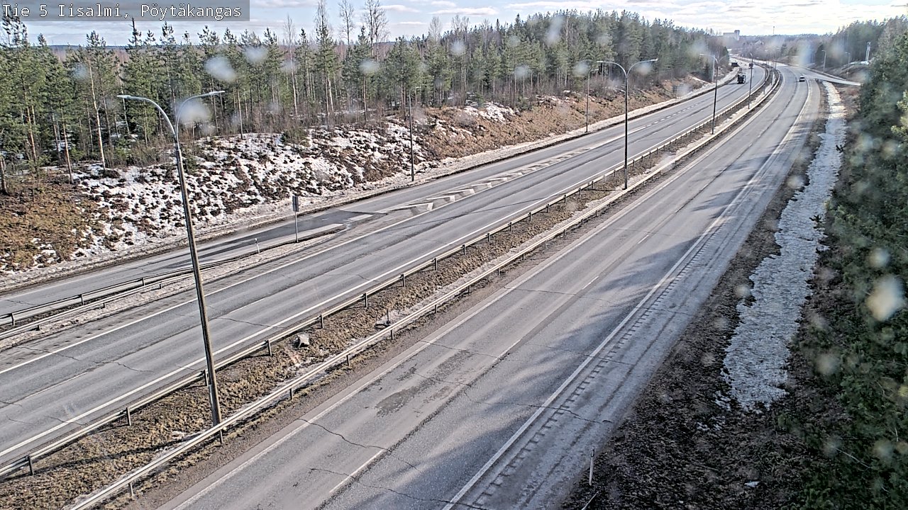 Kelikamerat Kuva Tie 5 Iisalmi, Pöytäkangas, Iisalmi, Pohjois-Savo