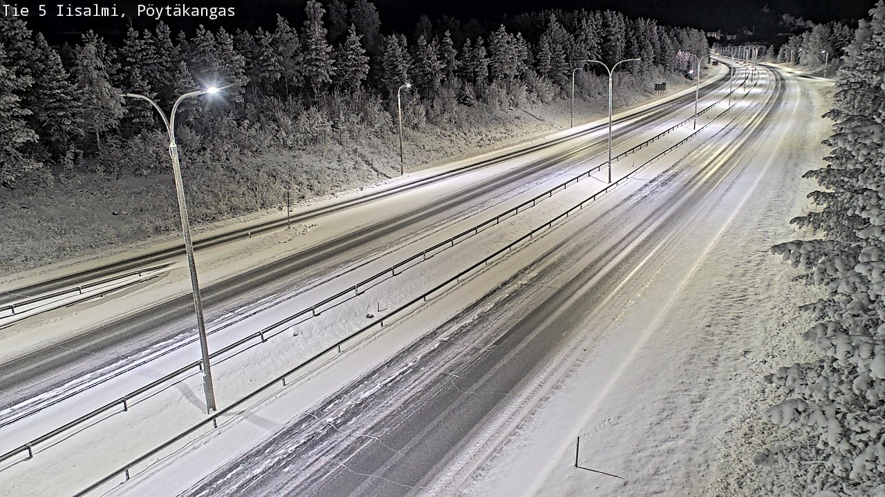 Kelikamerat Kuva Tie 5 Iisalmi, Pöytäkangas, Iisalmi, Pohjois-Savo