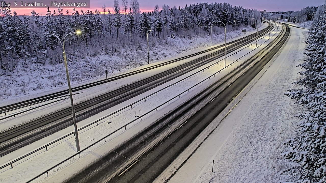 Kelikamerat Kuva Tie 5 Iisalmi, Pöytäkangas, Iisalmi, Pohjois-Savo
