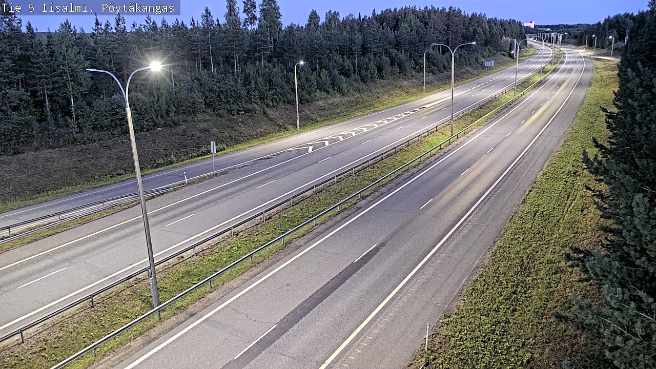 Kelikamerat Kuva Tie 5 Iisalmi, Pöytäkangas, Iisalmi, Pohjois-Savo