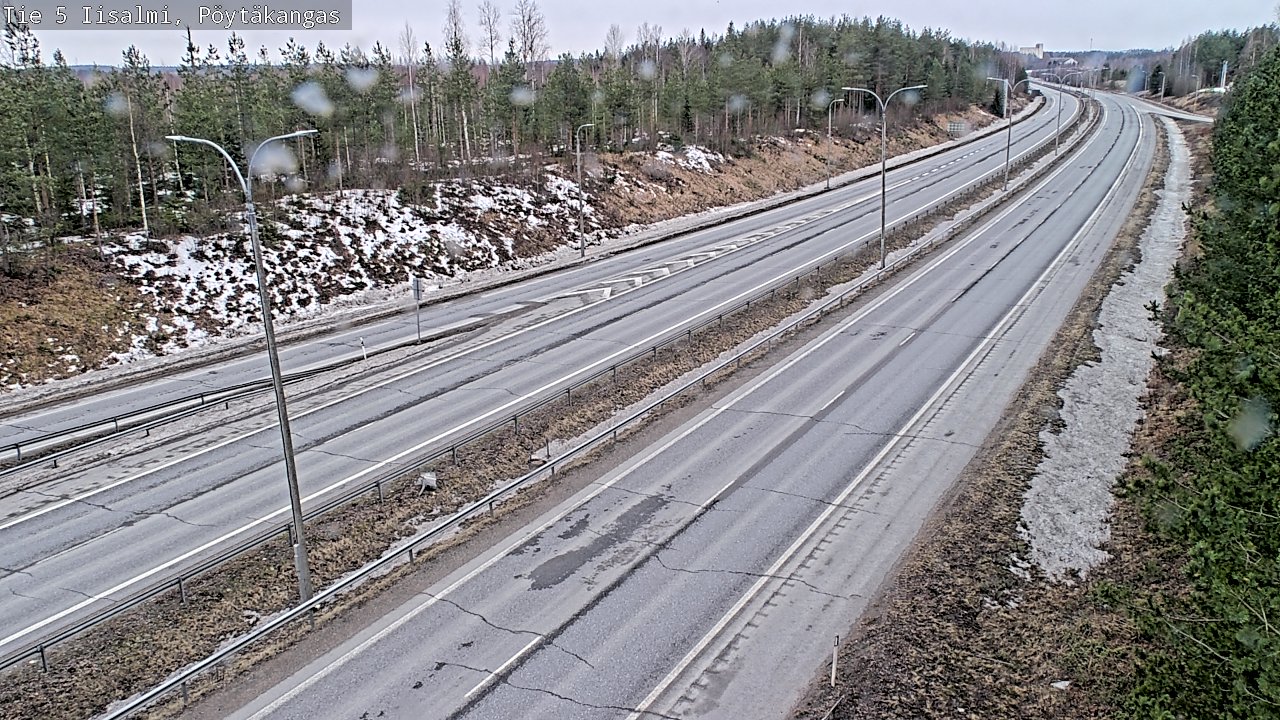 Kelikamerat Kuva Tie 5 Iisalmi, Pöytäkangas, Iisalmi, Pohjois-Savo