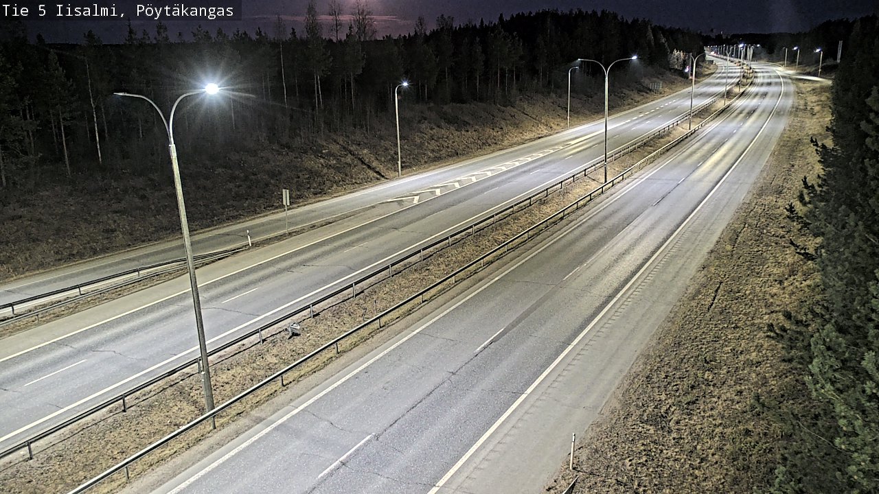 Kelikamerat Kuva Tie 5 Iisalmi, Pöytäkangas, Iisalmi, Pohjois-Savo