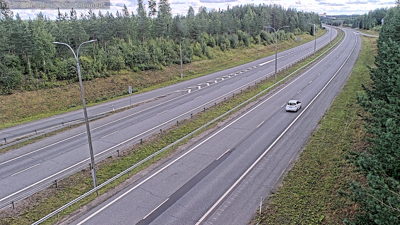 Kelikamerat Kuva Tie 5 Iisalmi, Pöytäkangas, Iisalmi, Pohjois-Savo