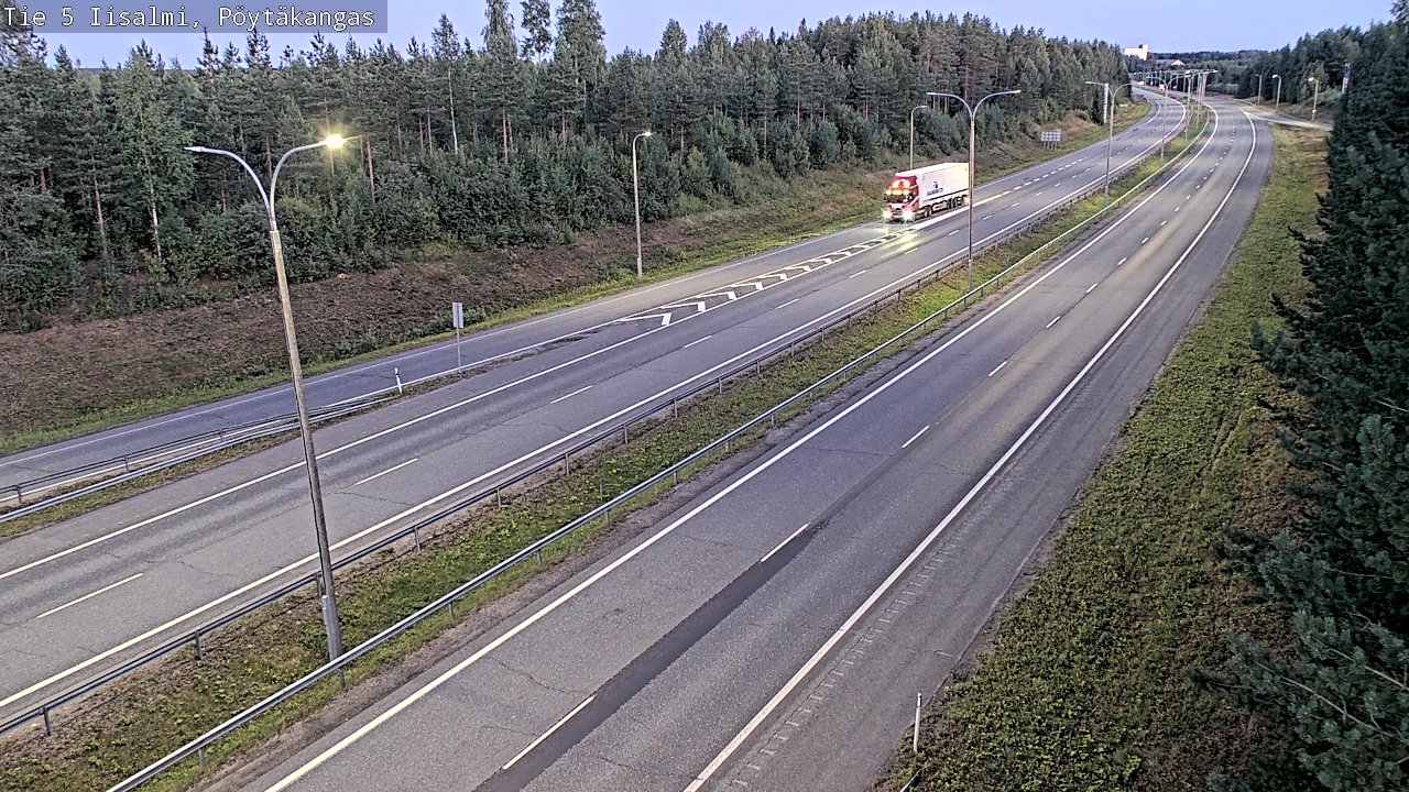 Kelikamerat Kuva Tie 5 Iisalmi, Pöytäkangas, Iisalmi, Pohjois-Savo