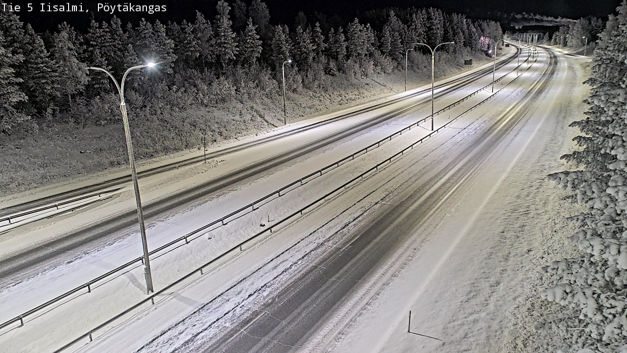 Kelikamerat Kuva Tie 5 Iisalmi, Pöytäkangas, Iisalmi, Pohjois-Savo