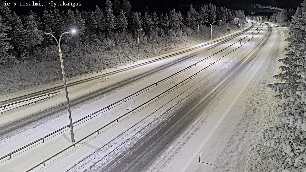 Kelikamerat Kuva Tie 5 Iisalmi, Pöytäkangas, Iisalmi, Pohjois-Savo