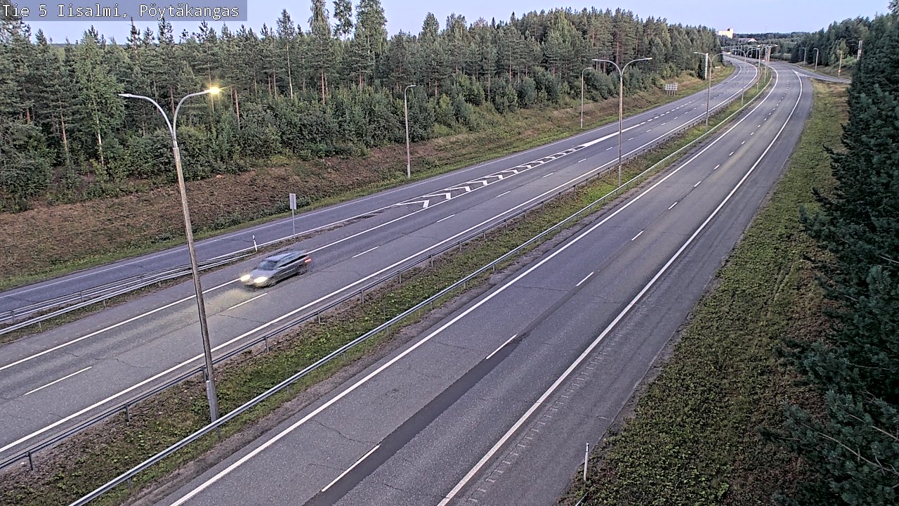 Kelikamerat Kuva Tie 5 Iisalmi, Pöytäkangas, Iisalmi, Pohjois-Savo