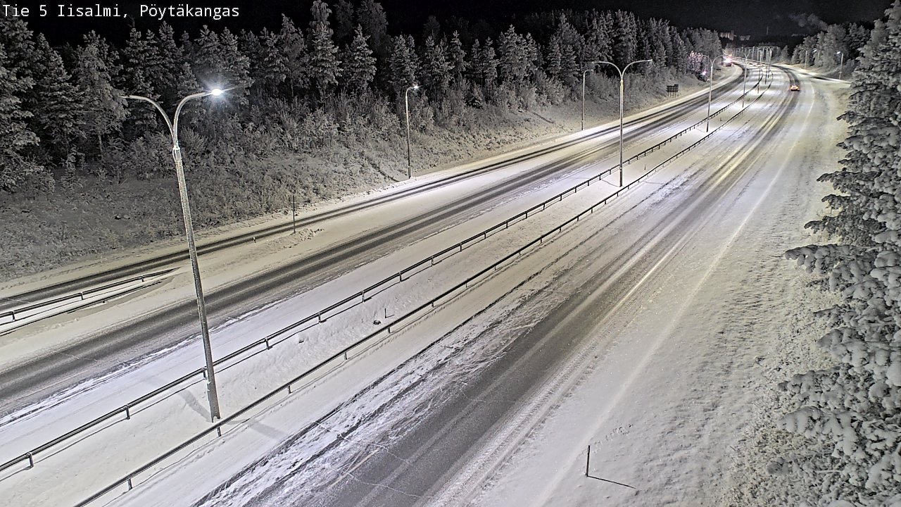 Kelikamerat Kuva Tie 5 Iisalmi, Pöytäkangas, Iisalmi, Pohjois-Savo