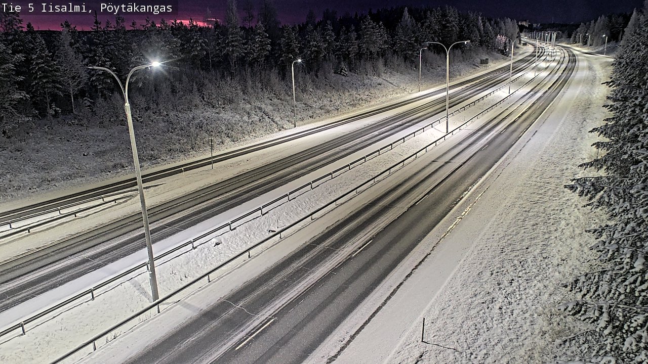 Kelikamerat Kuva Tie 5 Iisalmi, Pöytäkangas, Iisalmi, Pohjois-Savo