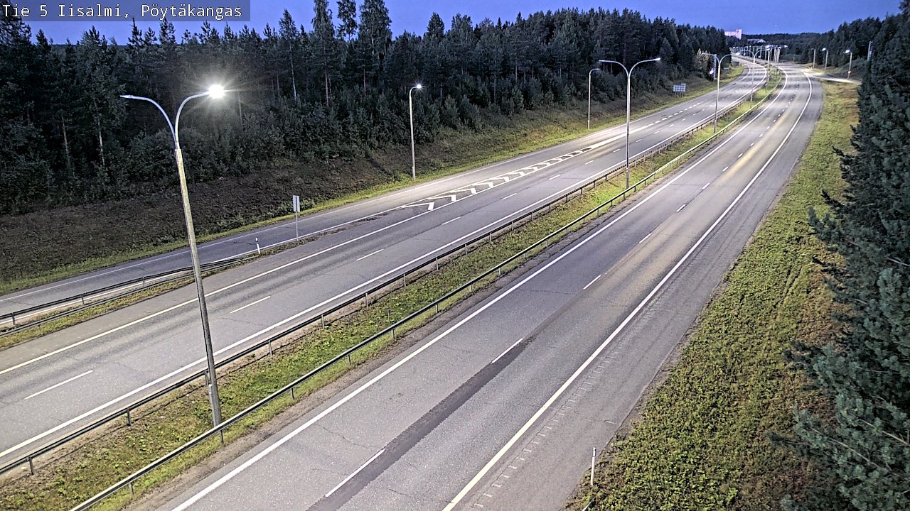 Kelikamerat Kuva Tie 5 Iisalmi, Pöytäkangas, Iisalmi, Pohjois-Savo