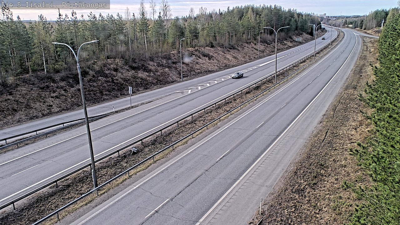 Kelikamerat Kuva Tie 5 Iisalmi, Pöytäkangas, Iisalmi, Pohjois-Savo