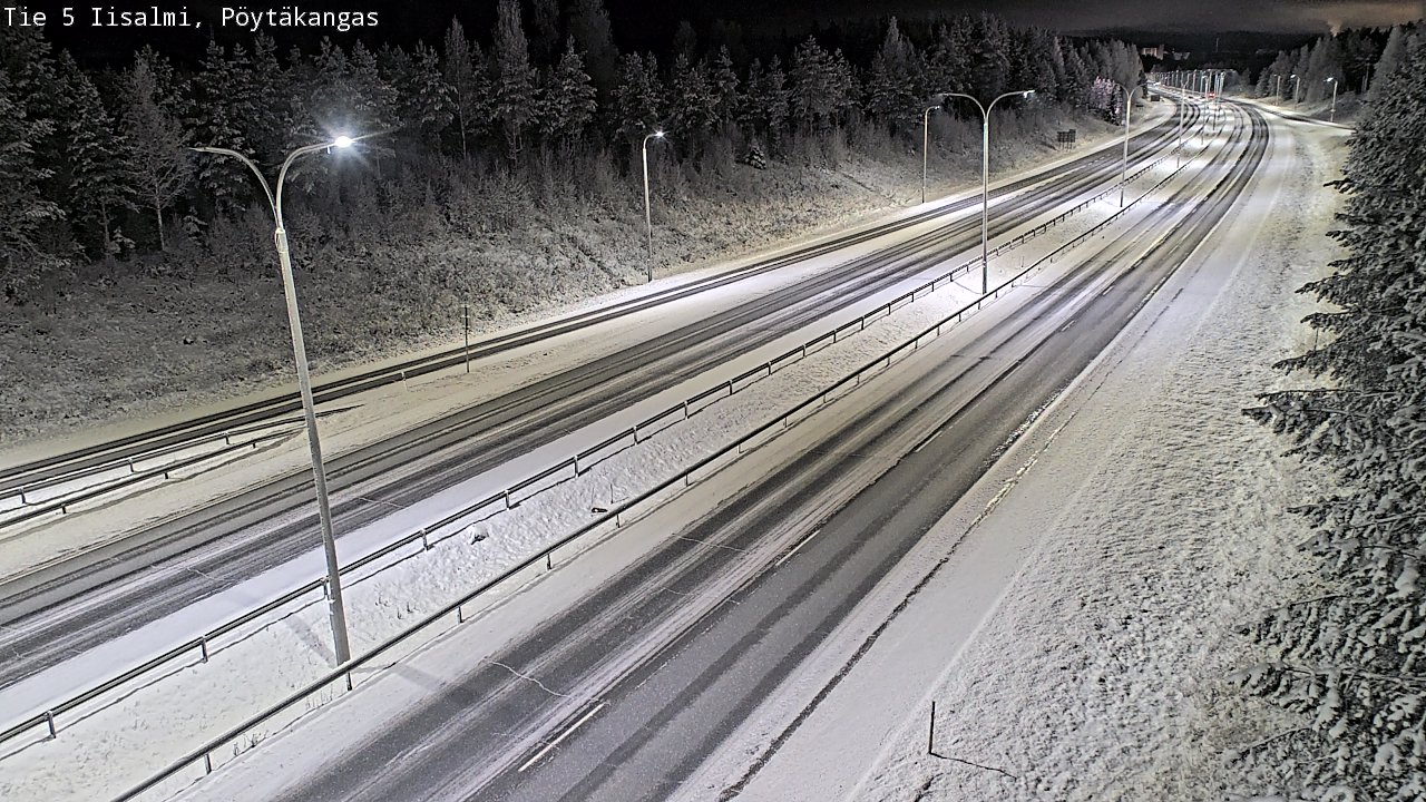 Kelikamerat Kuva Tie 5 Iisalmi, Pöytäkangas, Iisalmi, Pohjois-Savo