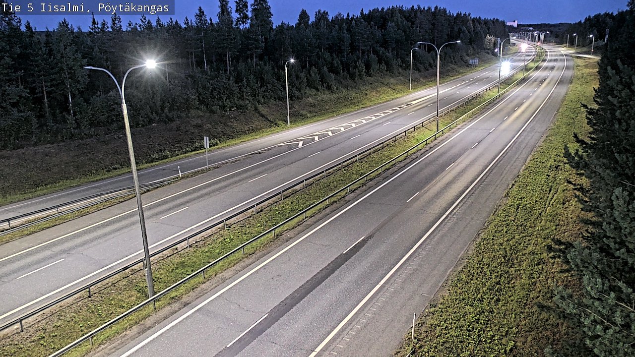 Kelikamerat Kuva Tie 5 Iisalmi, Pöytäkangas, Iisalmi, Pohjois-Savo