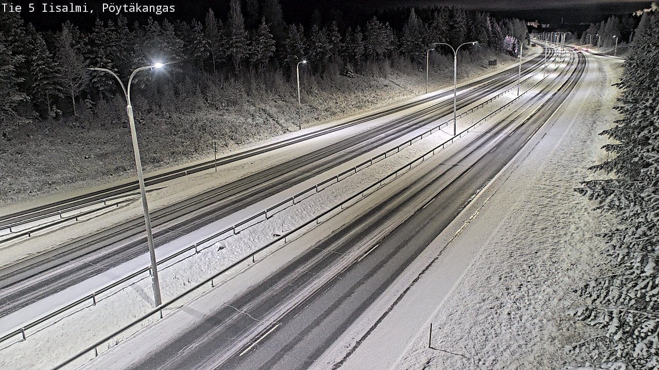Kelikamerat Kuva Tie 5 Iisalmi, Pöytäkangas, Iisalmi, Pohjois-Savo