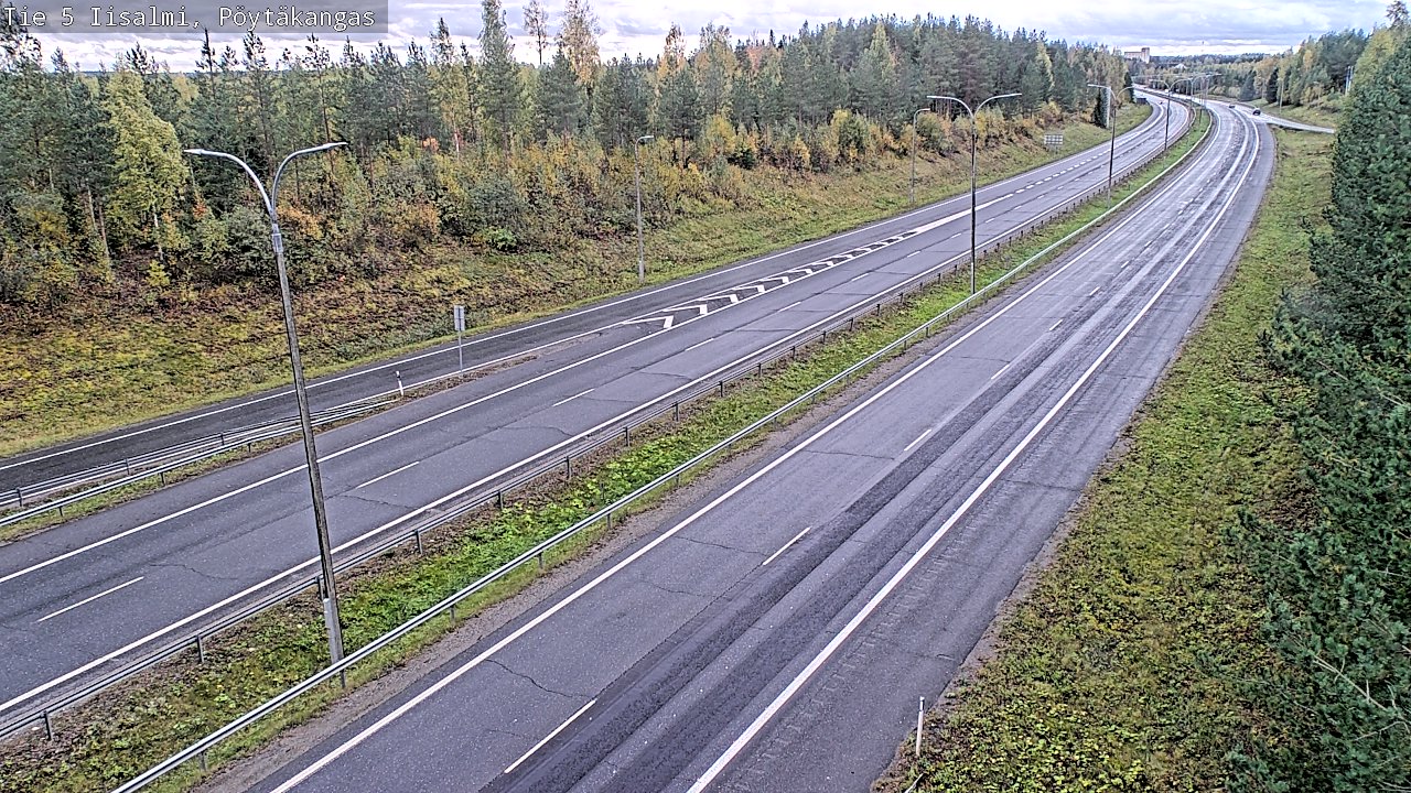 Kelikamerat Kuva Tie 5 Iisalmi, Pöytäkangas, Iisalmi, Pohjois-Savo