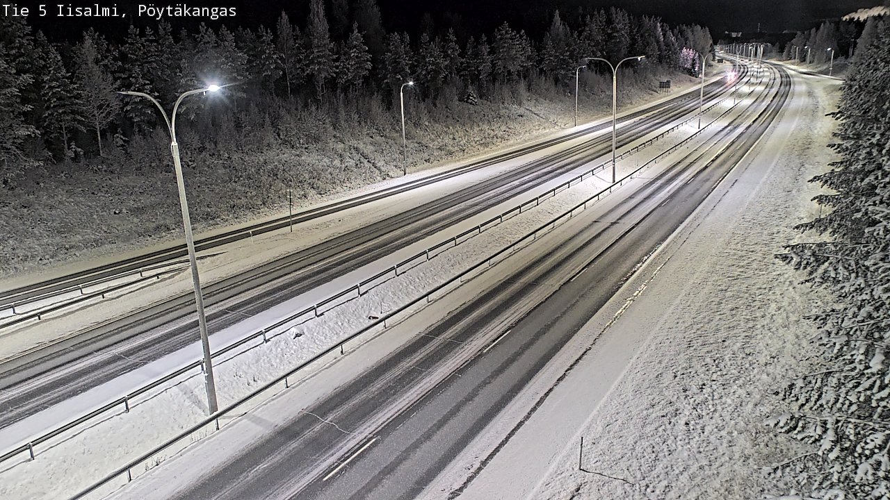 Kelikamerat Kuva Tie 5 Iisalmi, Pöytäkangas, Iisalmi, Pohjois-Savo