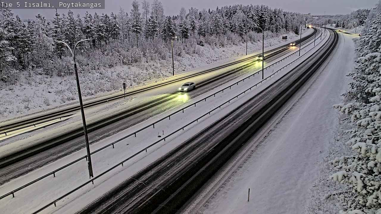 Kelikamerat Kuva Tie 5 Iisalmi, Pöytäkangas, Iisalmi, Pohjois-Savo