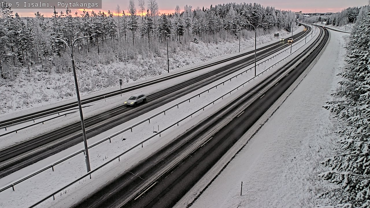 Kelikamerat Kuva Tie 5 Iisalmi, Pöytäkangas, Iisalmi, Pohjois-Savo