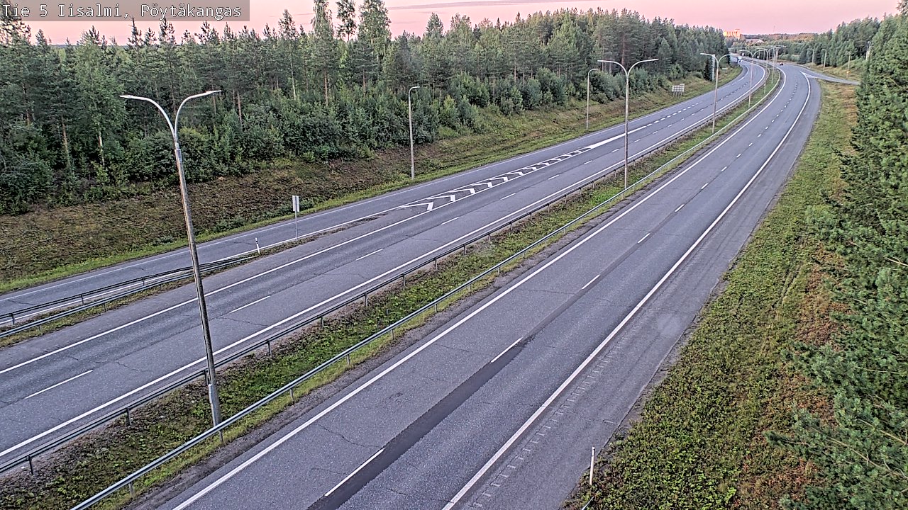 Kelikamerat Kuva Tie 5 Iisalmi, Pöytäkangas, Iisalmi, Pohjois-Savo