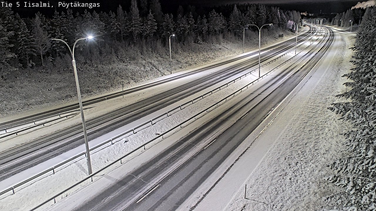 Kelikamerat Kuva Tie 5 Iisalmi, Pöytäkangas, Iisalmi, Pohjois-Savo