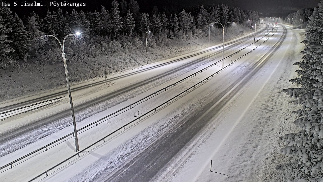 Kelikamerat Kuva Tie 5 Iisalmi, Pöytäkangas, Iisalmi, Pohjois-Savo
