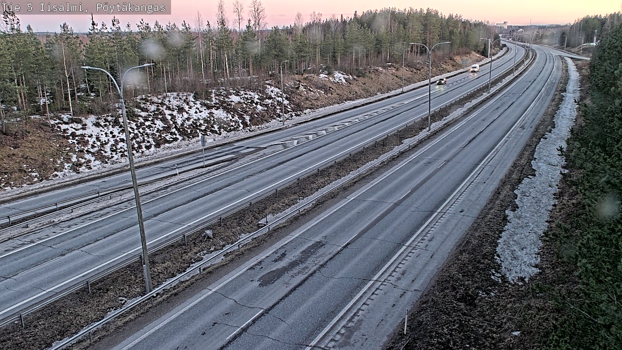 Kelikamerat Kuva Tie 5 Iisalmi, Pöytäkangas, Iisalmi, Pohjois-Savo