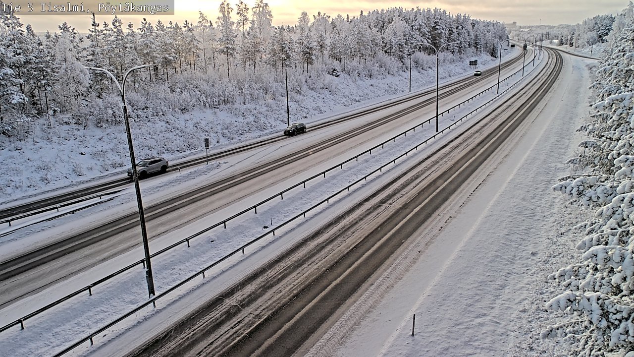 Weather Camera Image Väg 5 Idensalmi, Pöytäkangas, Iisalmi, Pohjois-Savo