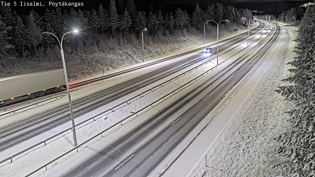 Kelikamerat Kuva Tie 5 Iisalmi, Pöytäkangas, Iisalmi, Pohjois-Savo