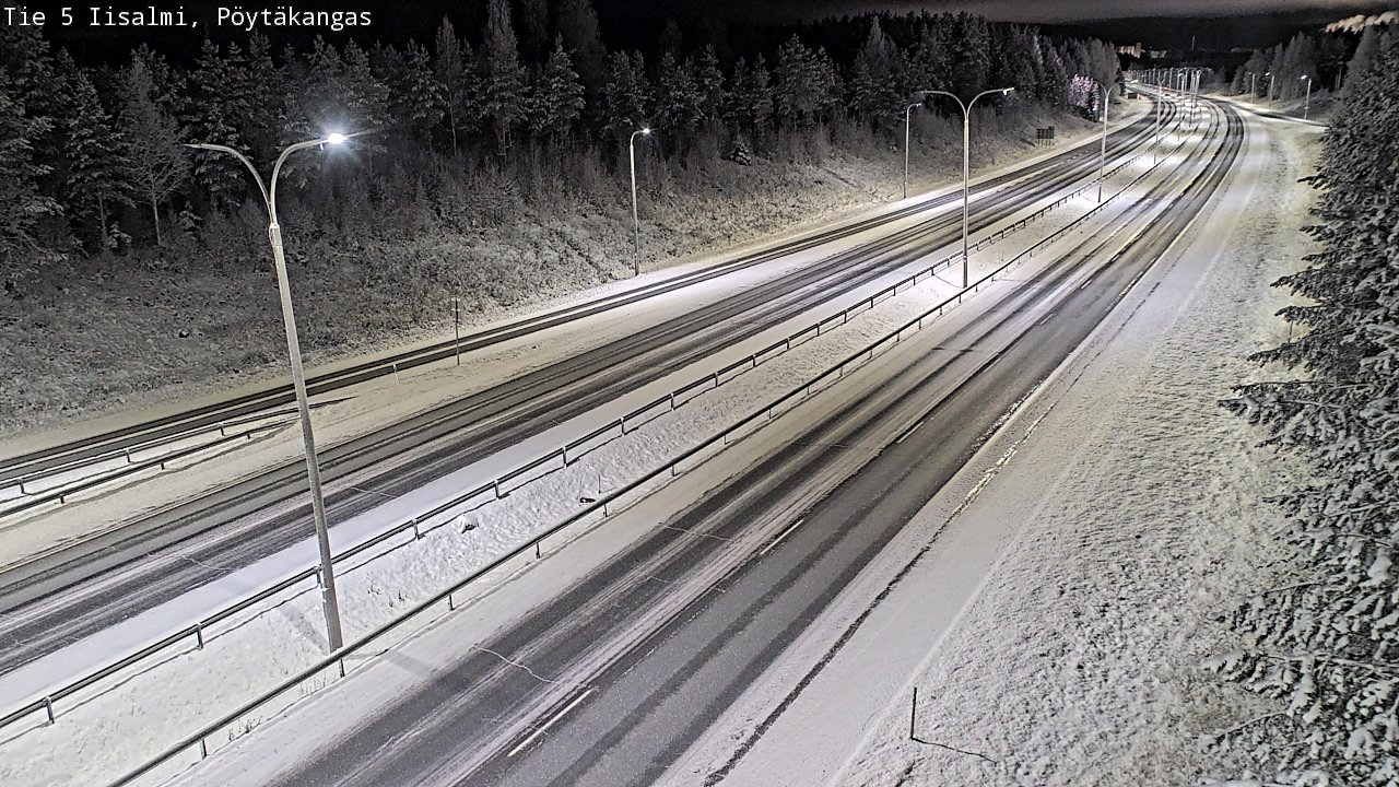 Kelikamerat Kuva Tie 5 Iisalmi, Pöytäkangas, Iisalmi, Pohjois-Savo