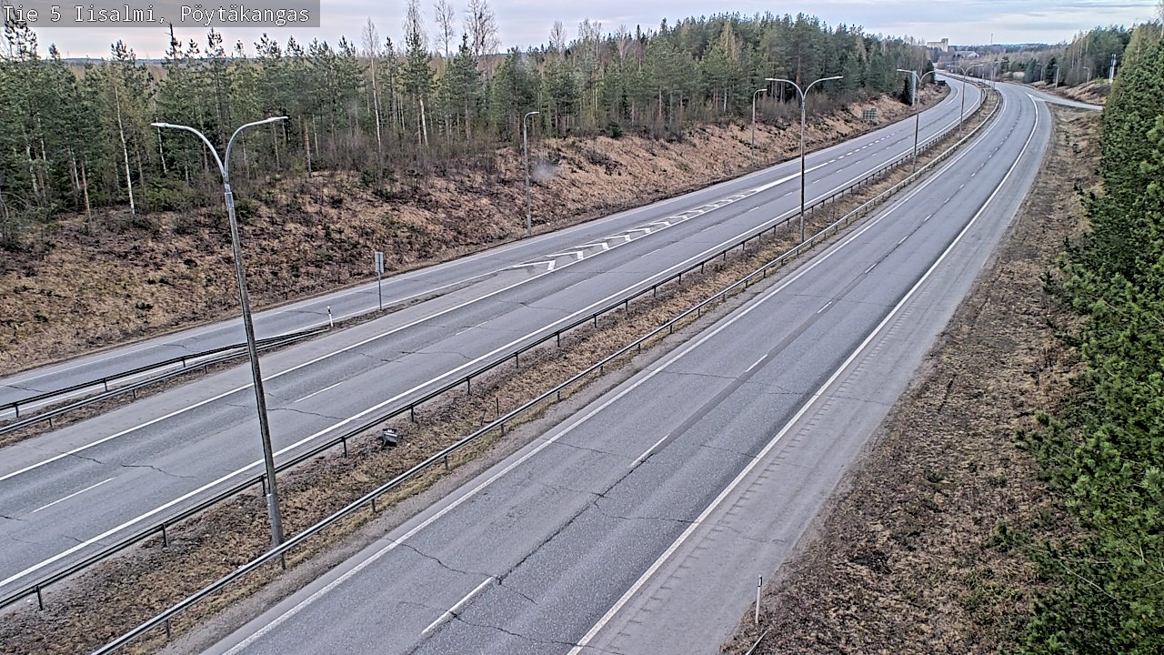 Kelikamerat Kuva Tie 5 Iisalmi, Pöytäkangas, Iisalmi, Pohjois-Savo