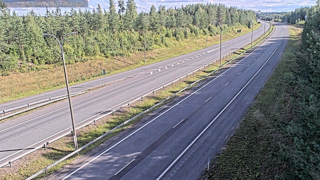 Kelikamerat Kuva Tie 5 Iisalmi, Pöytäkangas, Iisalmi, Pohjois-Savo