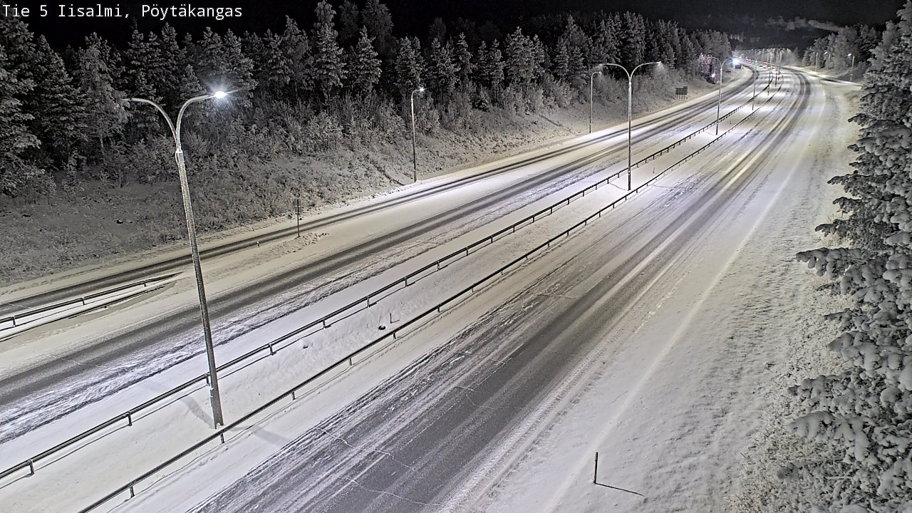 Kelikamerat Kuva Tie 5 Iisalmi, Pöytäkangas, Iisalmi, Pohjois-Savo