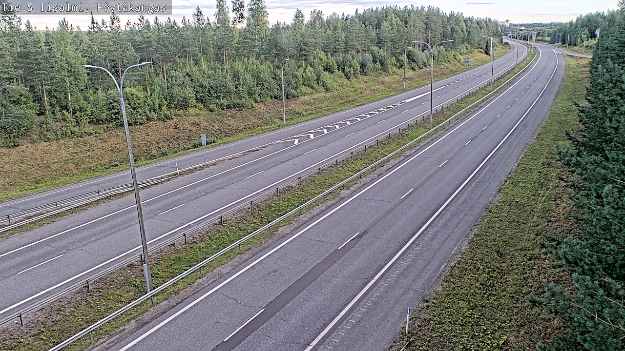 Kelikamerat Kuva Tie 5 Iisalmi, Pöytäkangas, Iisalmi, Pohjois-Savo