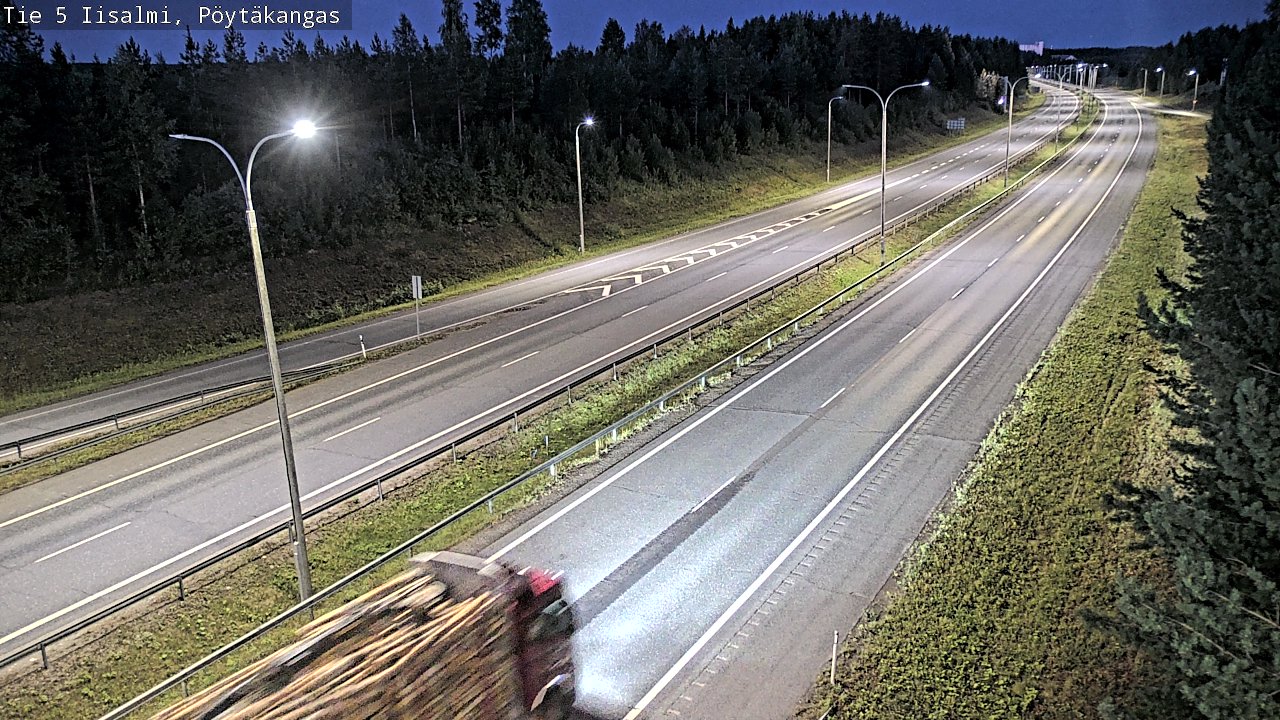 Kelikamerat Kuva Tie 5 Iisalmi, Pöytäkangas, Iisalmi, Pohjois-Savo