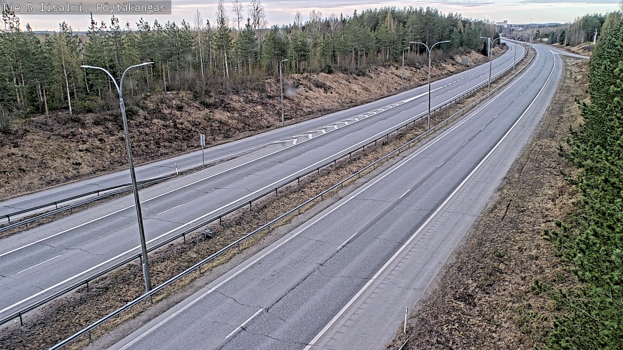 Kelikamerat Kuva Tie 5 Iisalmi, Pöytäkangas, Iisalmi, Pohjois-Savo