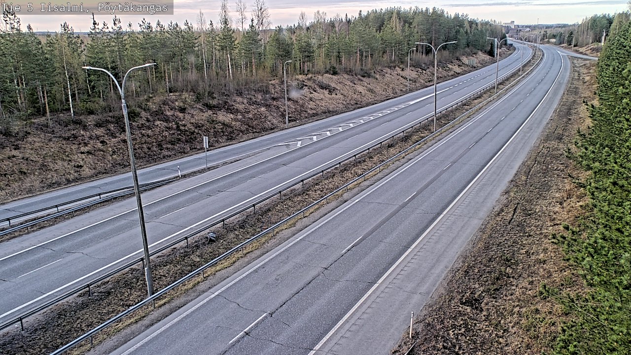 Kelikamerat Kuva Tie 5 Iisalmi, Pöytäkangas, Iisalmi, Pohjois-Savo