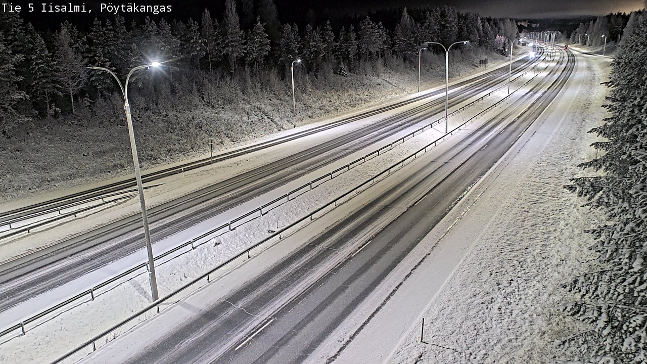 Kelikamerat Kuva Tie 5 Iisalmi, Pöytäkangas, Iisalmi, Pohjois-Savo