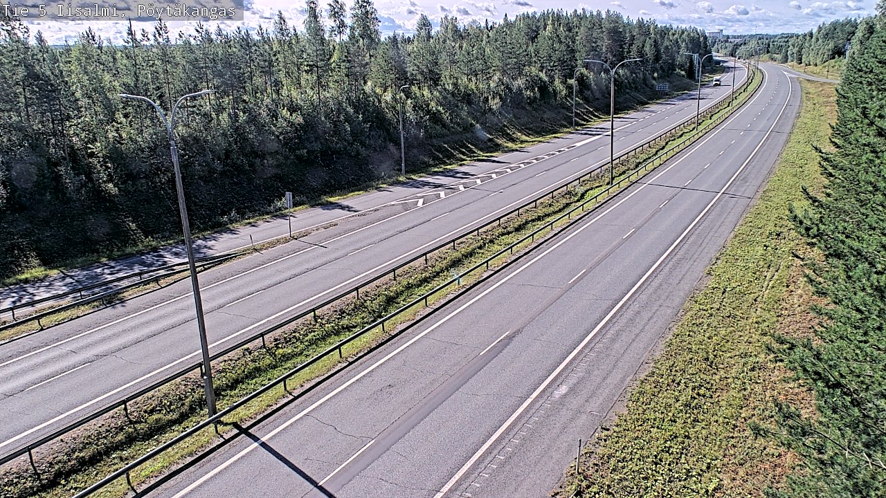 Kelikamerat Kuva Tie 5 Iisalmi, Pöytäkangas, Iisalmi, Pohjois-Savo