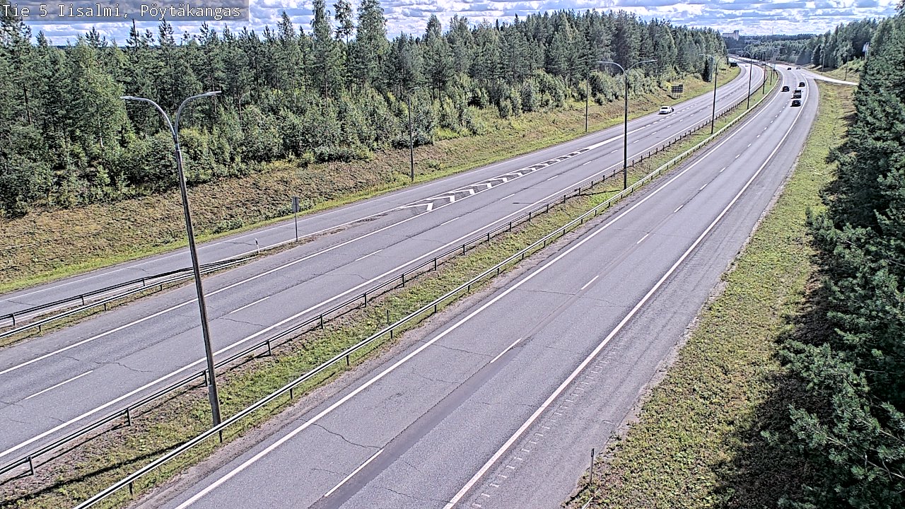 Kelikamerat Kuva Tie 5 Iisalmi, Pöytäkangas, Iisalmi, Pohjois-Savo