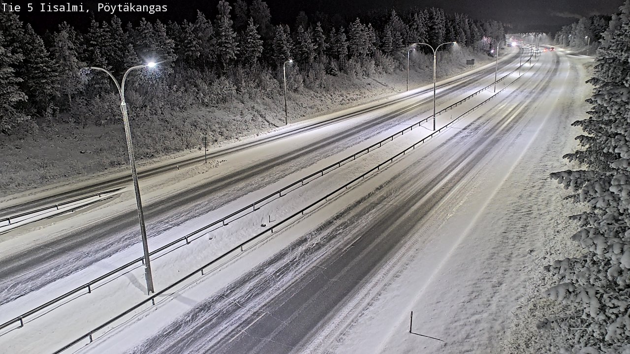 Kelikamerat Kuva Tie 5 Iisalmi, Pöytäkangas, Iisalmi, Pohjois-Savo
