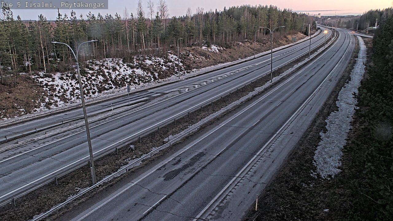 Kelikamerat Kuva Tie 5 Iisalmi, Pöytäkangas, Iisalmi, Pohjois-Savo