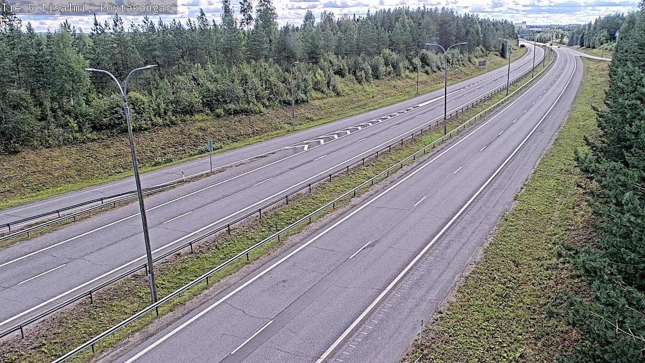 Kelikamerat Kuva Tie 5 Iisalmi, Pöytäkangas, Iisalmi, Pohjois-Savo