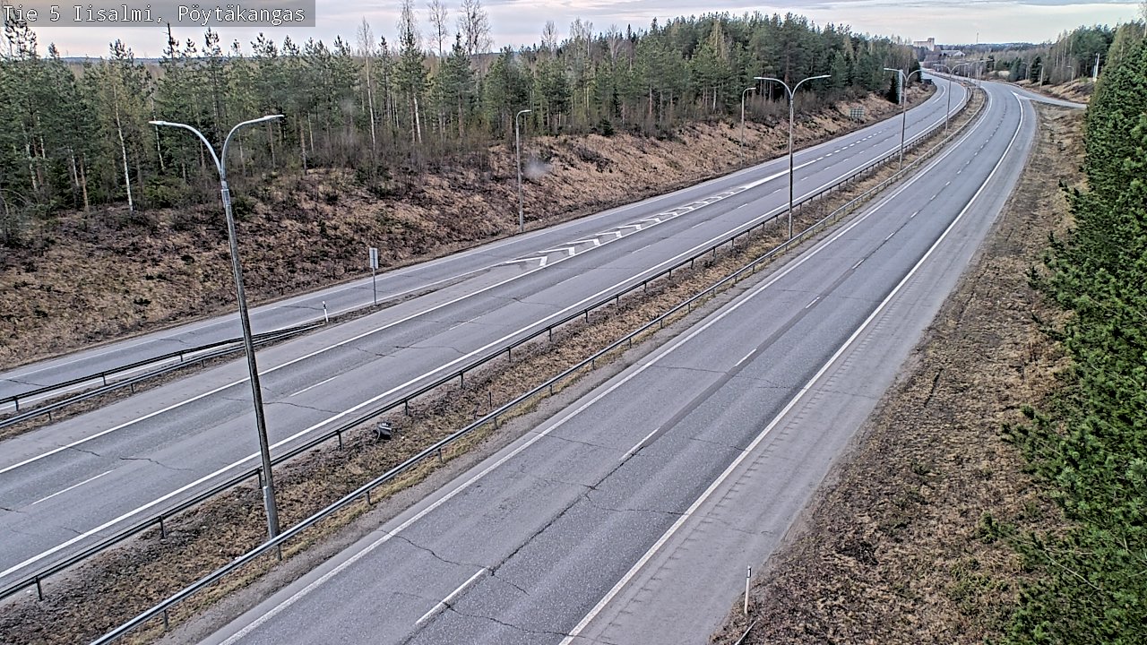 Kelikamerat Kuva Tie 5 Iisalmi, Pöytäkangas, Iisalmi, Pohjois-Savo