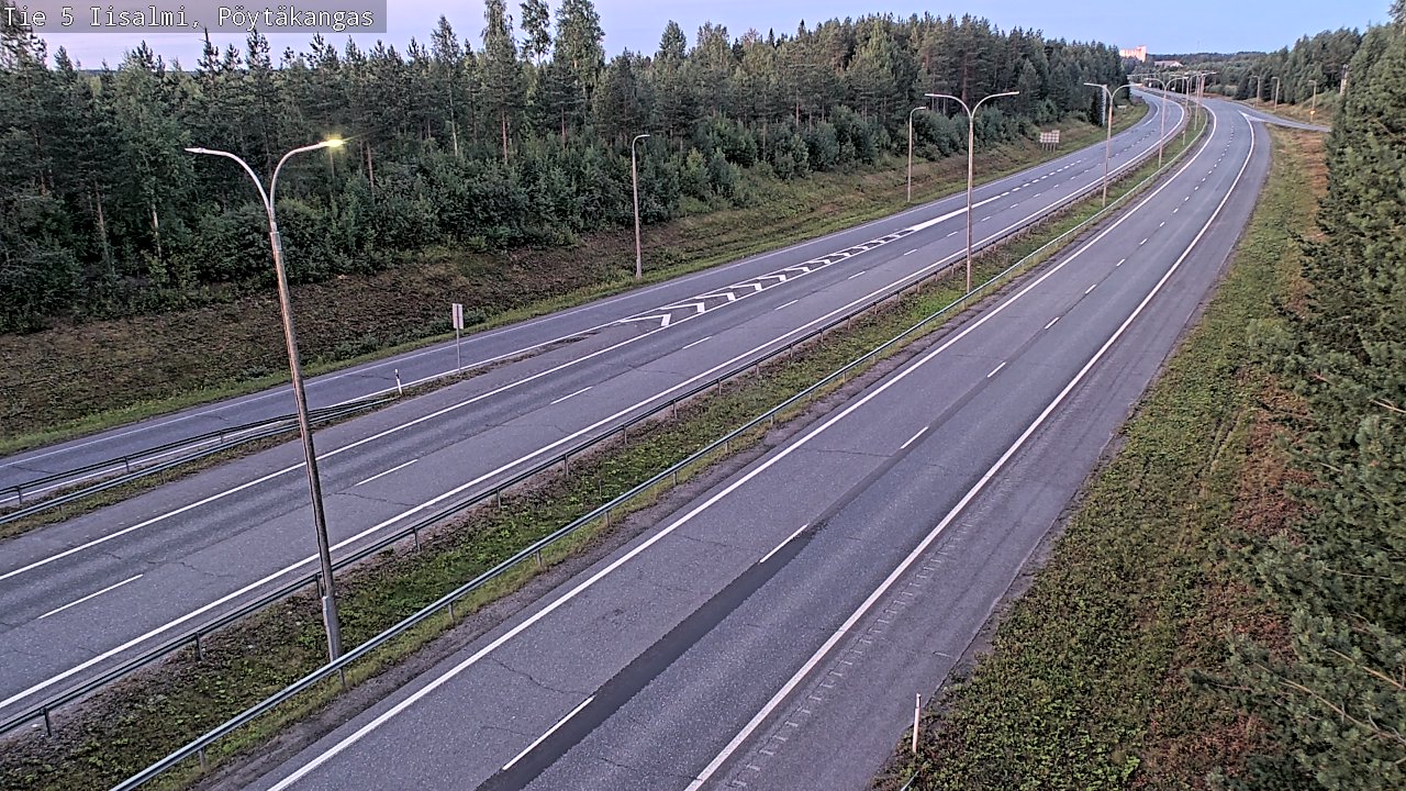 Kelikamerat Kuva Tie 5 Iisalmi, Pöytäkangas, Iisalmi, Pohjois-Savo